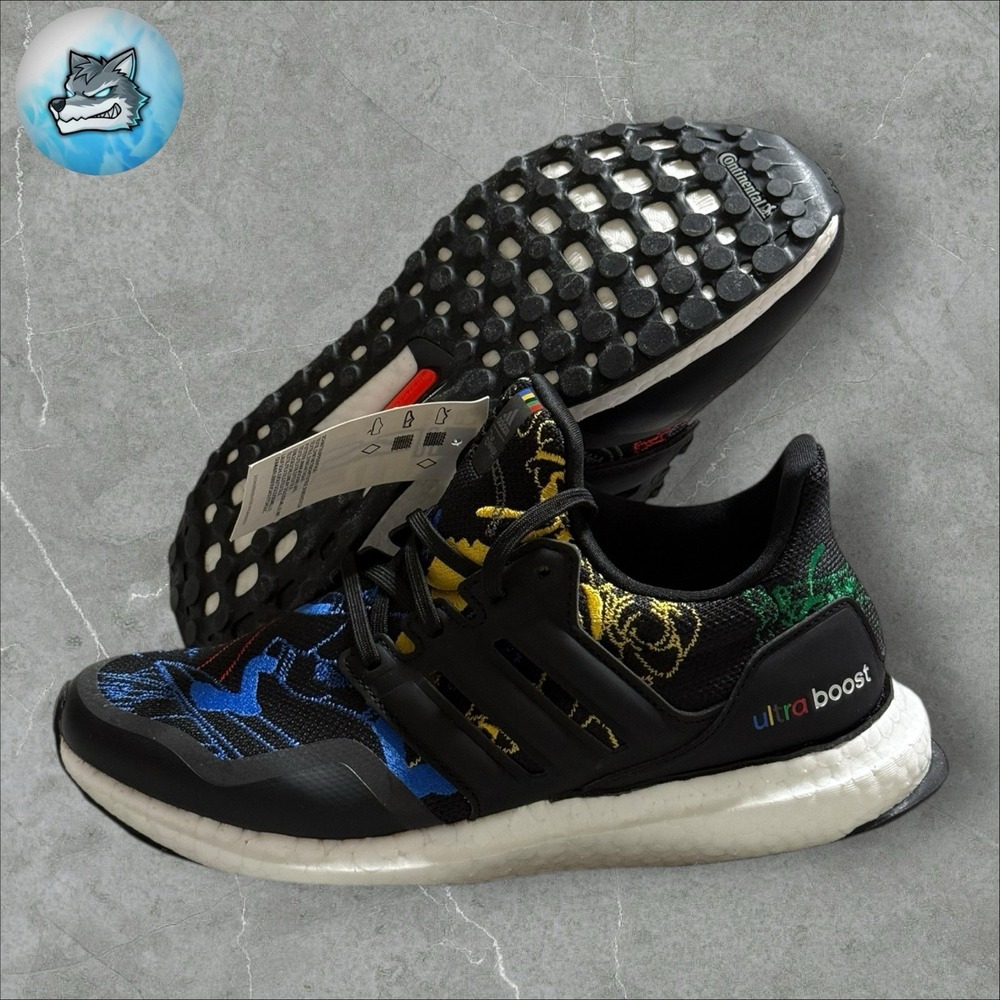 adidas UltraBoost DNA J x Disney Goofy Sneakers Black GS Size 5.5 FX0227